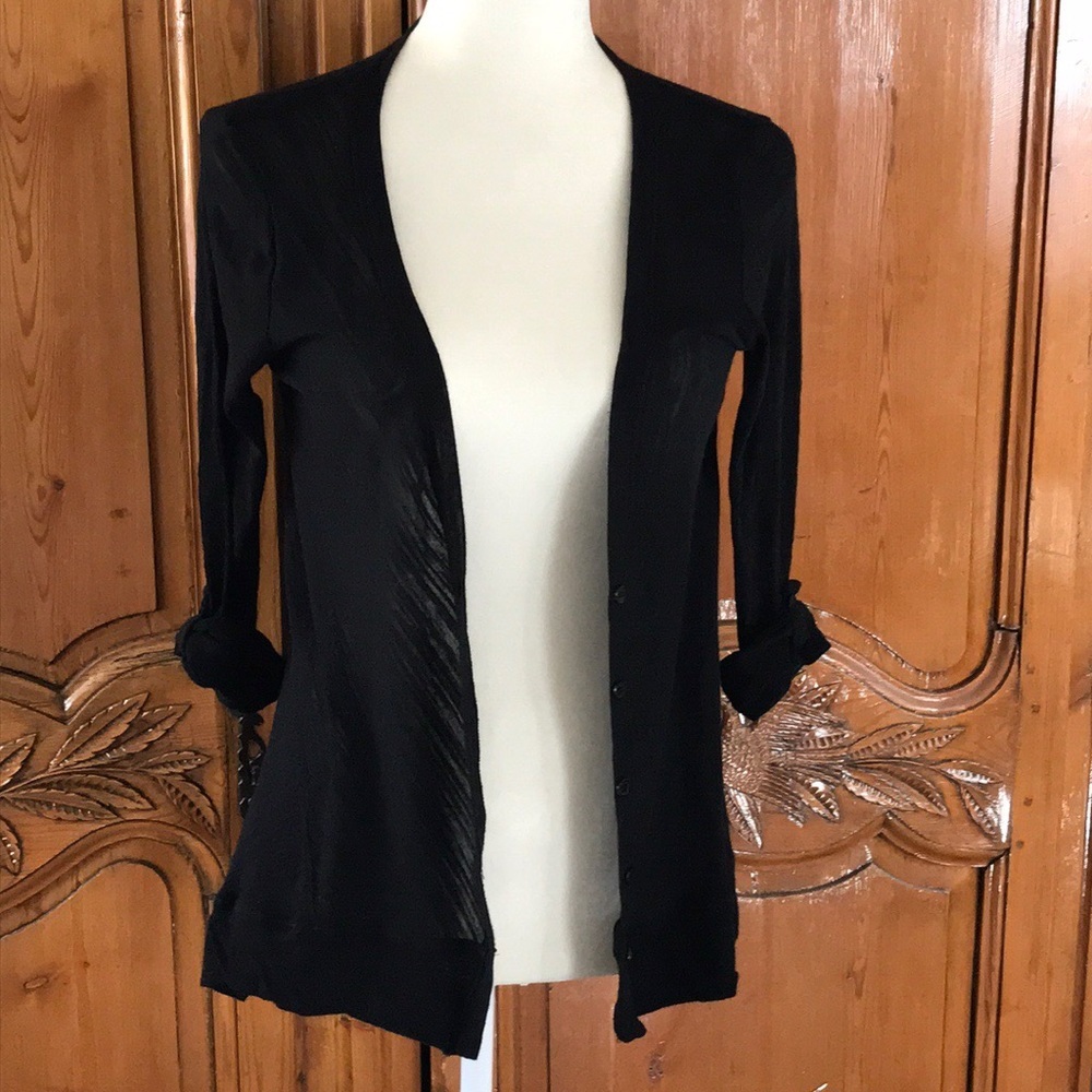 Splendid Burn-Out Cardigan Sweater